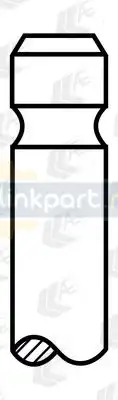 Клапан впускной 163*9*45,5 XF250/280/315/355M DAF V94638