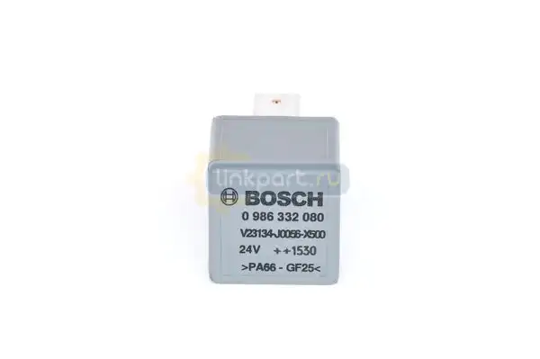 Реле 24V/50A 4контакта универсальное 0 986 332 080