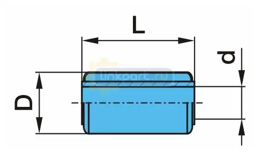 Сайлентблок рессоры 30*60*72 BPW 02.0315.98.00