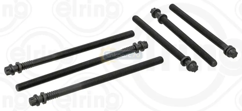 Болт ГБЦ, ком-кт на головку M16*2*287.3X3/M16*225.8X3 D2876LF12/13/25/LOH20/21 156.800