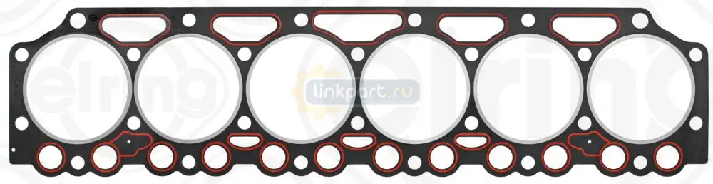 Прокладка головки блока Deutz BF6M1013 толщина -1.5 мм, 1 метка (0420 1559) Elring =977.136 977.137