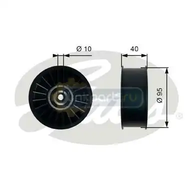 Ролик натяжителя MB OM401/402/441/442 T36500