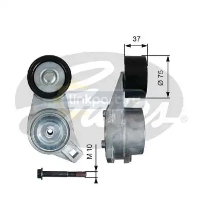 Натяжитель ремня Volvo/RVI 98- FH12/D12C T38547