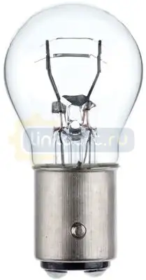 Лампа 12V 21W5 габаритная большая двухконтактная 8GD 002 078-121