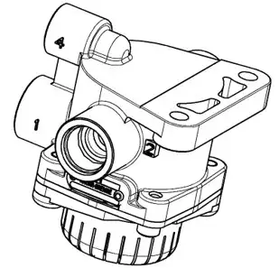 Клапан ускорительный MAN TGA,TGL,TGM,DAF AC577AF