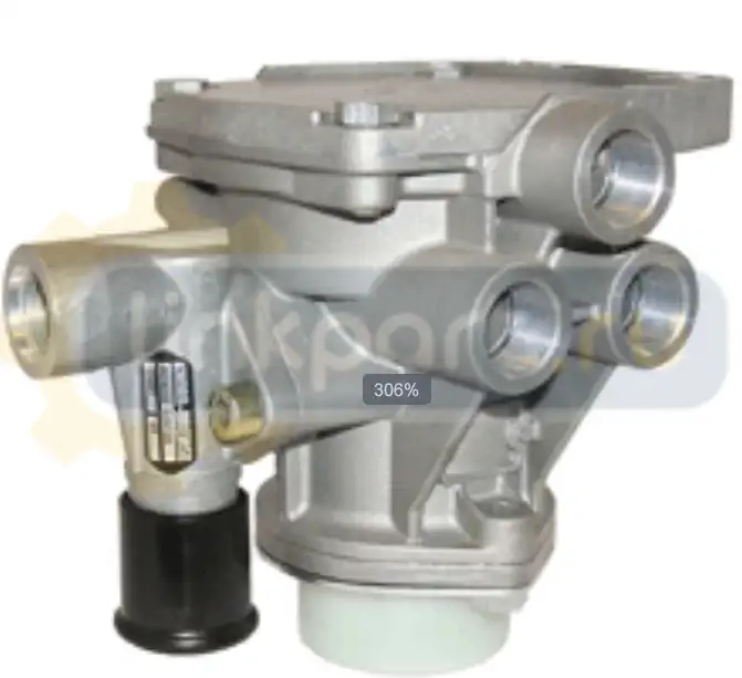 Кран тормозной прицепа с клапаном растормаж.  Universal AS3100A