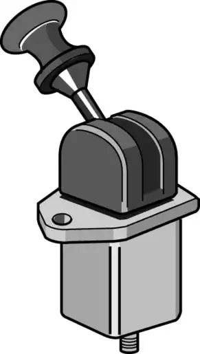 Кран тормозной ручной  RVI Magnum DPM60A