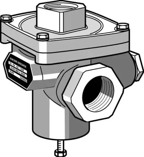 Клапан запорный  Omn MB,RVI,DAF,MAN I43387