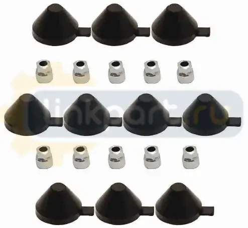 РМК суппорта Knorr (переходник трещётки 10шт. заглушка 10шт.) K000945