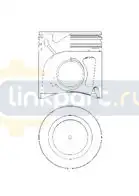 Поршнекомплект IVECO  F3BE3681 - CURSOR 13, E4 - D.135 41 479 600