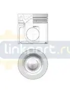 Поршнекомплект Scania DC12/16 41 518 600