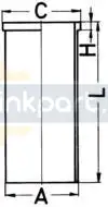 Поршневая в сборе d130 XF250/280/315/355M DAF CF85/95XF/XF95 94 896 960