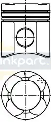 Поршнекомплект d128  MAN TGA D2866LF23-28 Euro 3 99 330 600