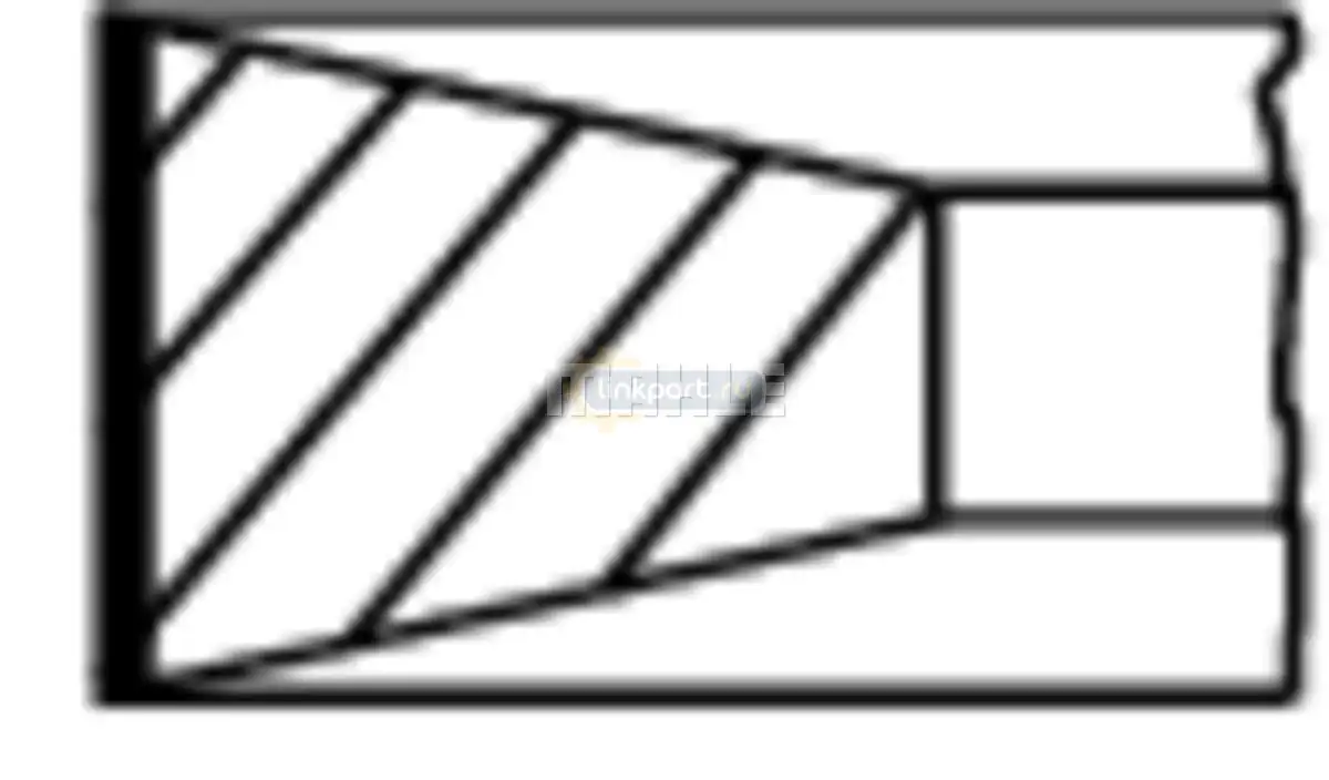 Кольца поршневые d125 3,5*3*4 Cursor 10 F3AE0681B/D/E Euro 3 Iveco EuroTech/Star/Stralis AS/AT 009 68 N0