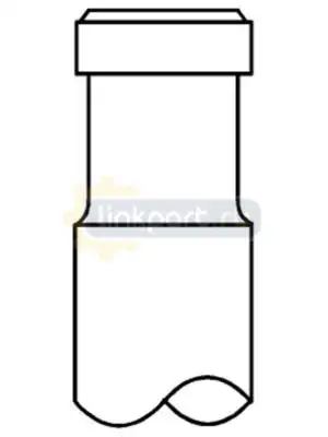 Клапан выпускной Volvo D9B 037 VA 31975 000