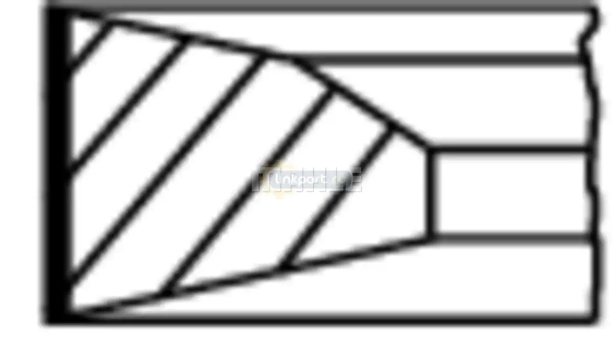 Кольца поршневые Volvo TD 63  на 1 цил 038 38 N0