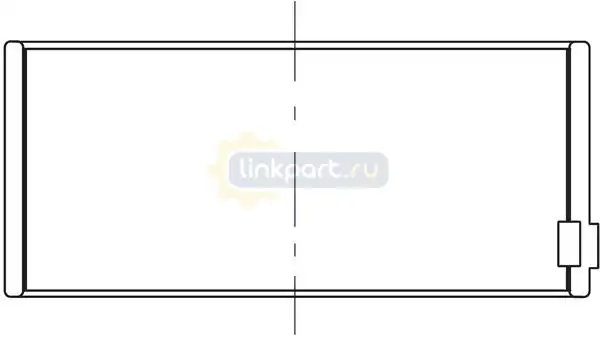 Вкладыши шатунные Renault MIDR 06.20.45   0.25  1шейка  06/94 - 209 PL 20225 025