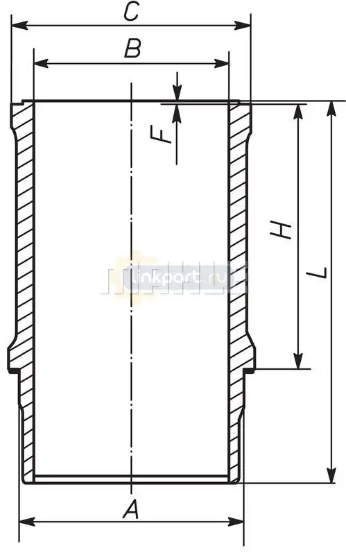 Гильза БЦ 209 WN 22 01