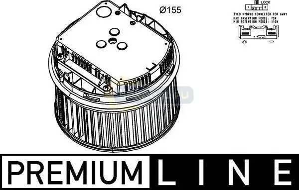 Компрессор кондиционера ACP 1153 000S
