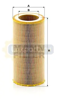 Фильтр воздушный GEHL SL-Serie, RAMMAX (AMMANN GROUP) RW-Serie, NEUSON Bagger, 1000, 2000-Serie, DUM C 10 050