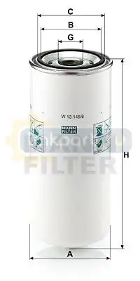Фильтр масляный W 13 145/6