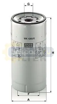 Фильтр топливный WK 1080,6 x WK 1080/6 x