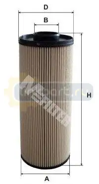 Фильтр топливный H=230 D=76 d1=28 d2=12 MAN TGA DE 3107