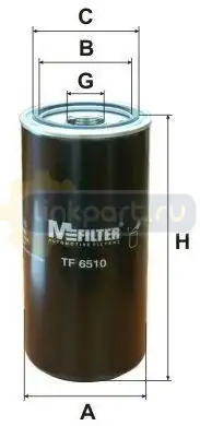 Фильтр масляный TF 6510