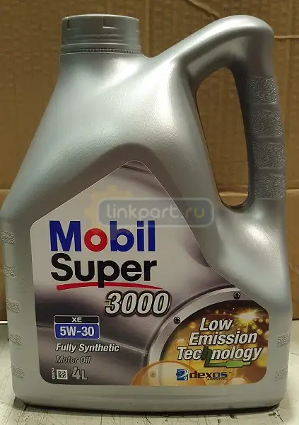 Масло моторное MOBIL Super 3000 XE 5W-30 синтетическое 4л 152505