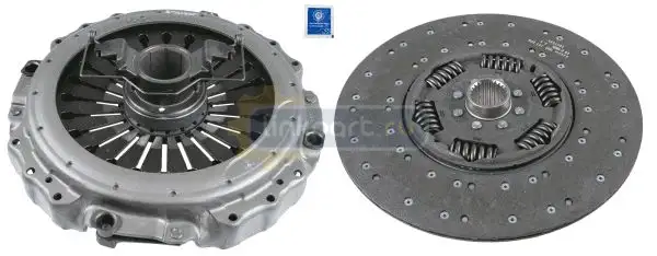 Комплект сцепления D430 n=24  VOLVO FH12, FM, FM9,12, NH12 3400 700 343