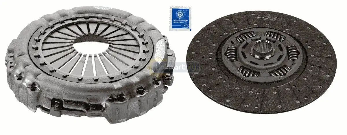 Комплект сцепления 430mm N18 XТend (без выжимного)\ MB Actros MP4, Antos, Arocs 3400 700 541