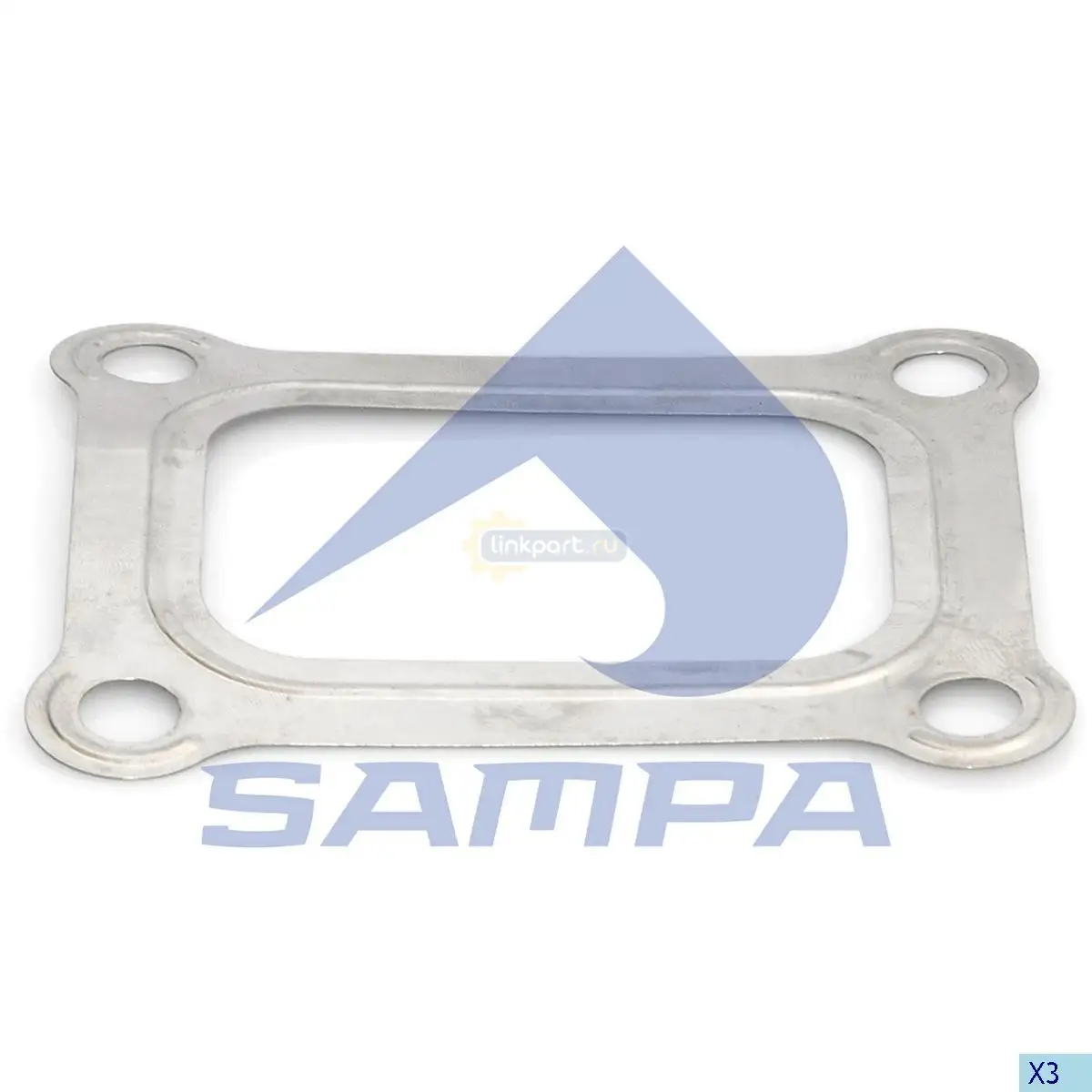 Прокладка турбокомпрессора Scania/Iveco/Volvo/MB 078.011