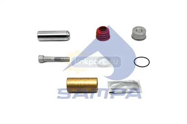РМК суппорта Knorr SB6/SB7 (направляющая,пыльник,втулка,болт,кольца,заглушка) 095.519