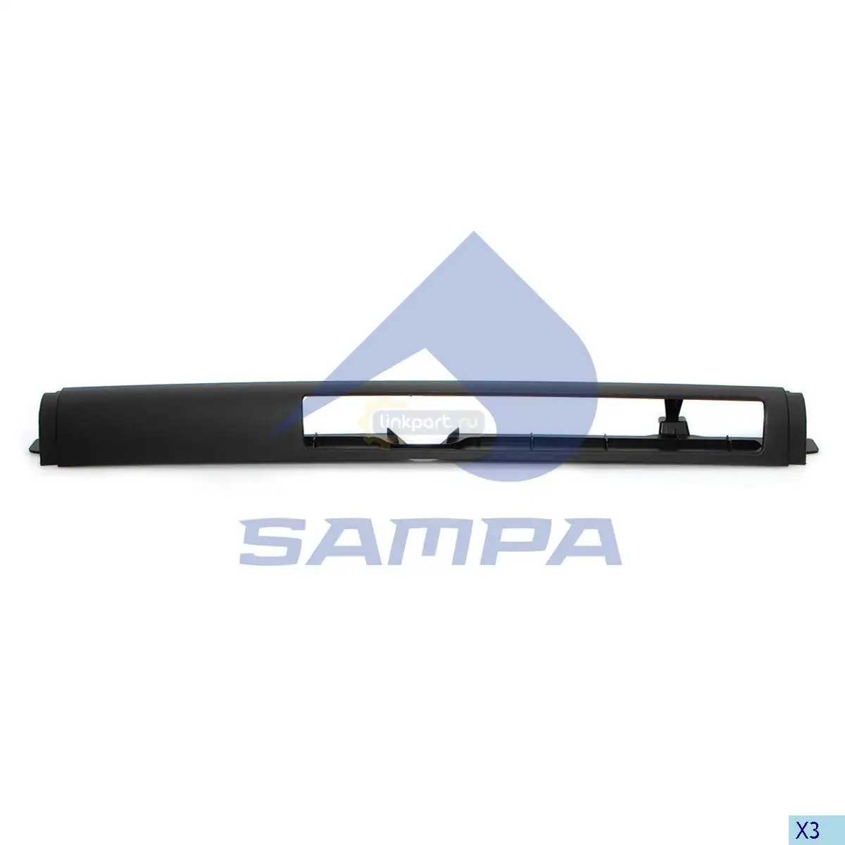Панель кабины под стеклом центральная SCANIA 1840 0385