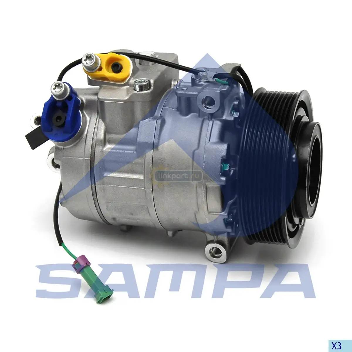 Компрессор кондиционера MB 206.196