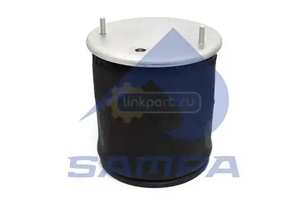 Пневморессора со стаканом (пластик) 2 шп. смещ.  взод. SAF SP 552924-KP