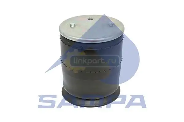 Пневморессора со стаканом (пластик) 2 отв M10 под шп.   1 отвер.M22 под возд. SP 554158-KP