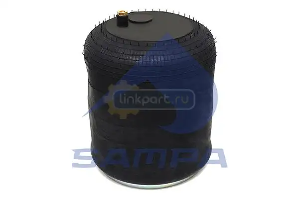 Пневморессора со стаканом (металл) (1 штуц. , 1 отв.) Atego 4185 N P21 Voss 230 MB Atego SP 554185-K