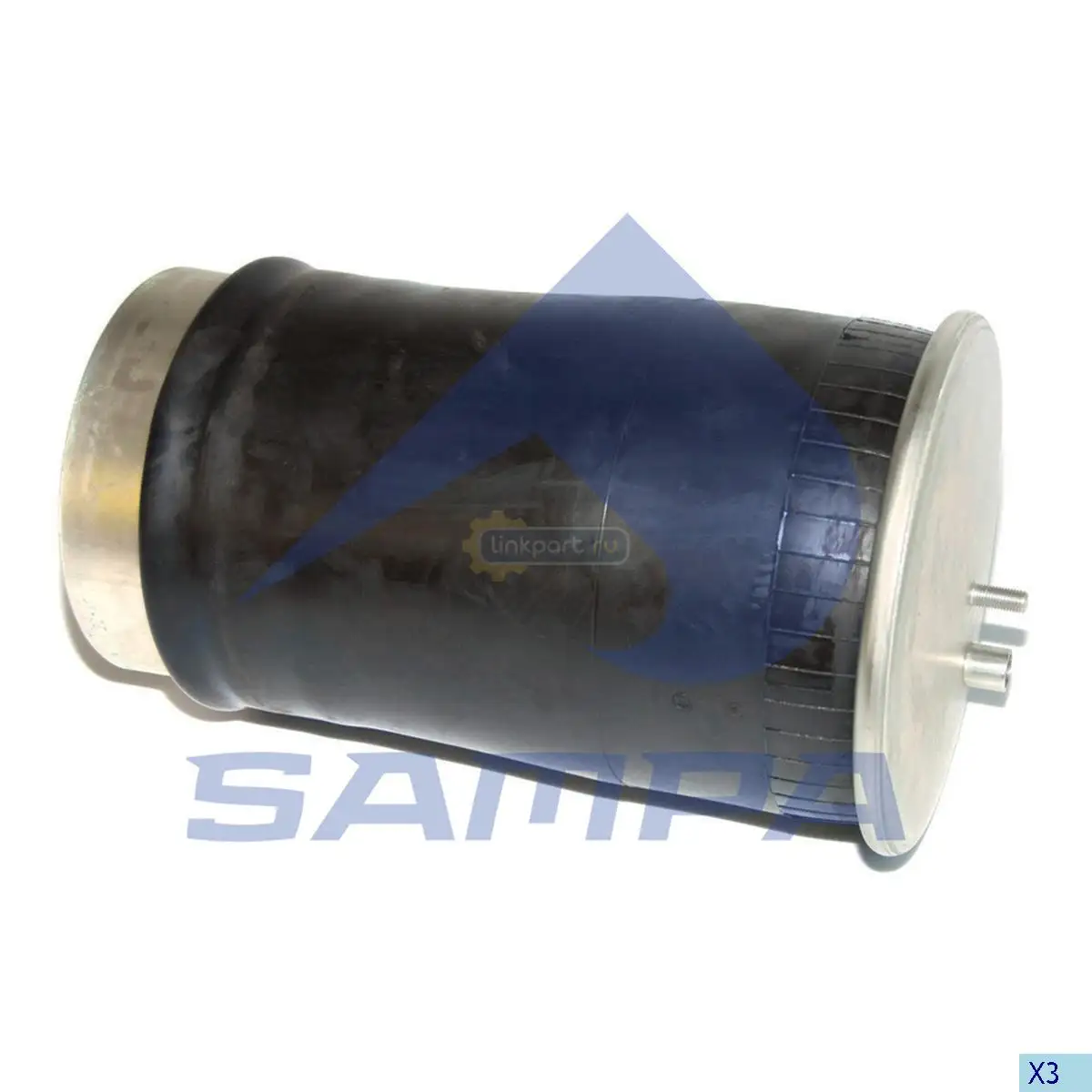 Подушка воздушная MAN со стаканом (1 шп.  воздух./1 отв.) SP 554884-K