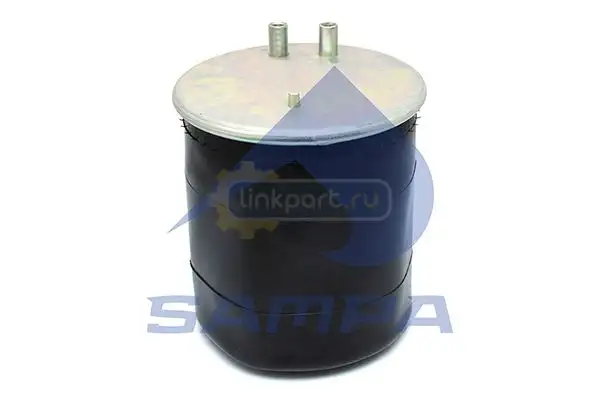 Пневморессора в сборе со стаканом 1 штуц.-M16  1шп.-штуц. М24,16   шп. d.12 (стакан 1 шп.xМ16) RVI P SP 554912-K