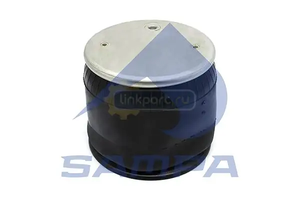 Пневморессора со стаканом (пластик) 2 отв. возд. , 2 отв.; DH=320 SP 556251-KP