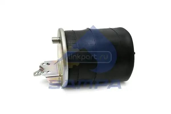 Пневморессора со стаканом (металл) Замена на SP 556416-K10 1 шп.-штуц.-M16,М22  с кронштейном Volvo