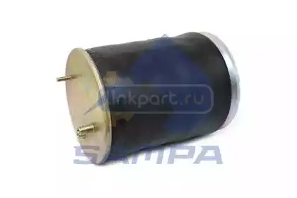 Пневмоподушка со стаканом 1шп. 1 отв. 1шп.-штуц. (стакан 4 отв.xМ12) RVI Magnum SP 55901-K