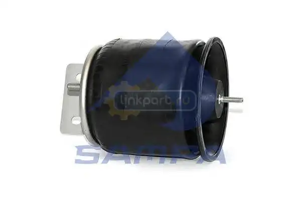 Пневморессора в сборе со стаканом Freightliner 2шп.   1 отвер. под возд. (стакан 1 болт) SP 559780-KP