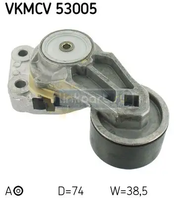 Натяжитель ремня Renault Magnum DXI 12 / D12; Volvo FH 12 2001-2005, FH 16 2003-, FM 9 2001-2009, FM VKMCV 53005