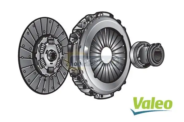 Комплект сцепления восстановленный. Аналог 827221 MFZ430 Volvo FH/FM, RVI Kerax/Magnum/Premium 827222