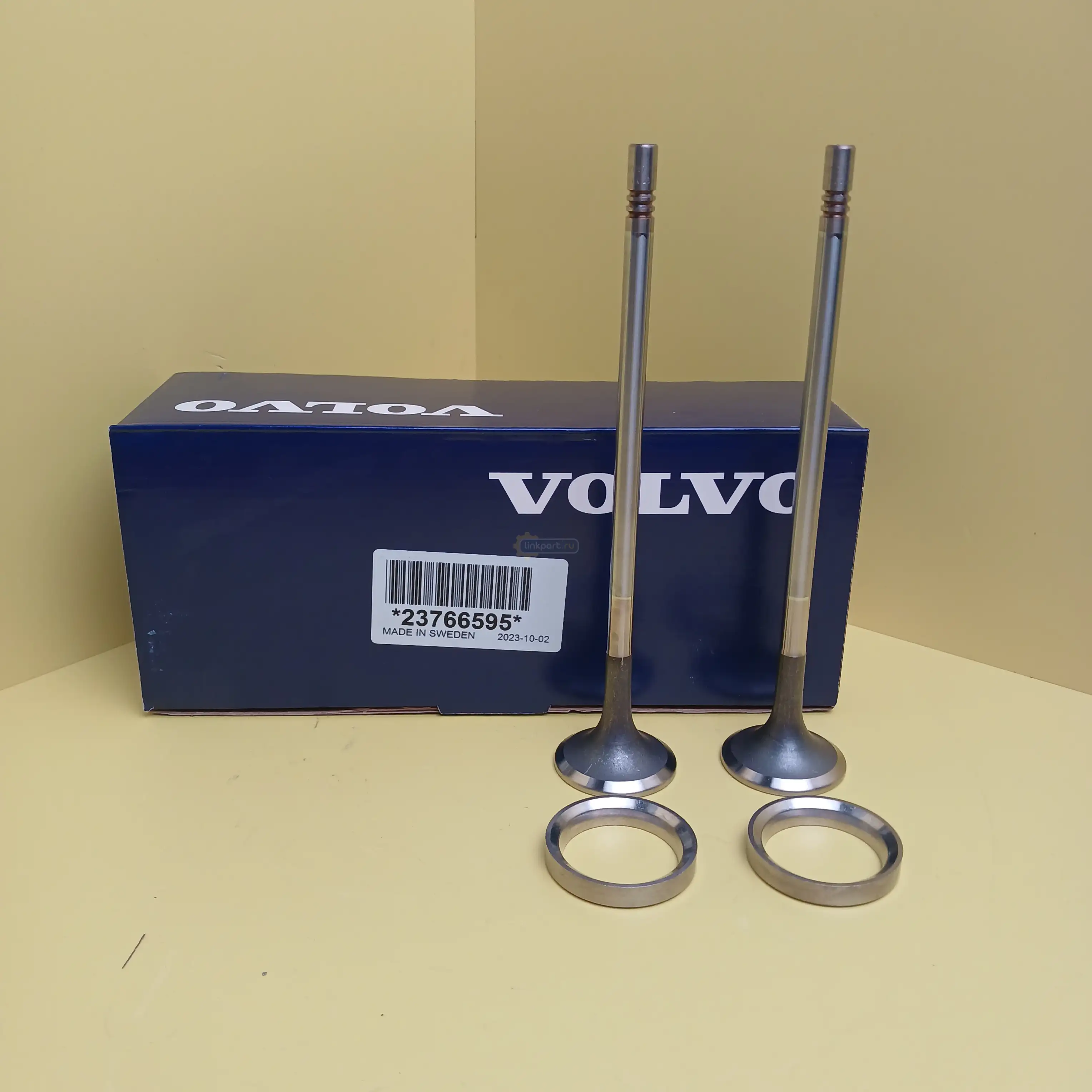 Комплект выпускных клапанов и сёдел VOLVO D13 23766595
