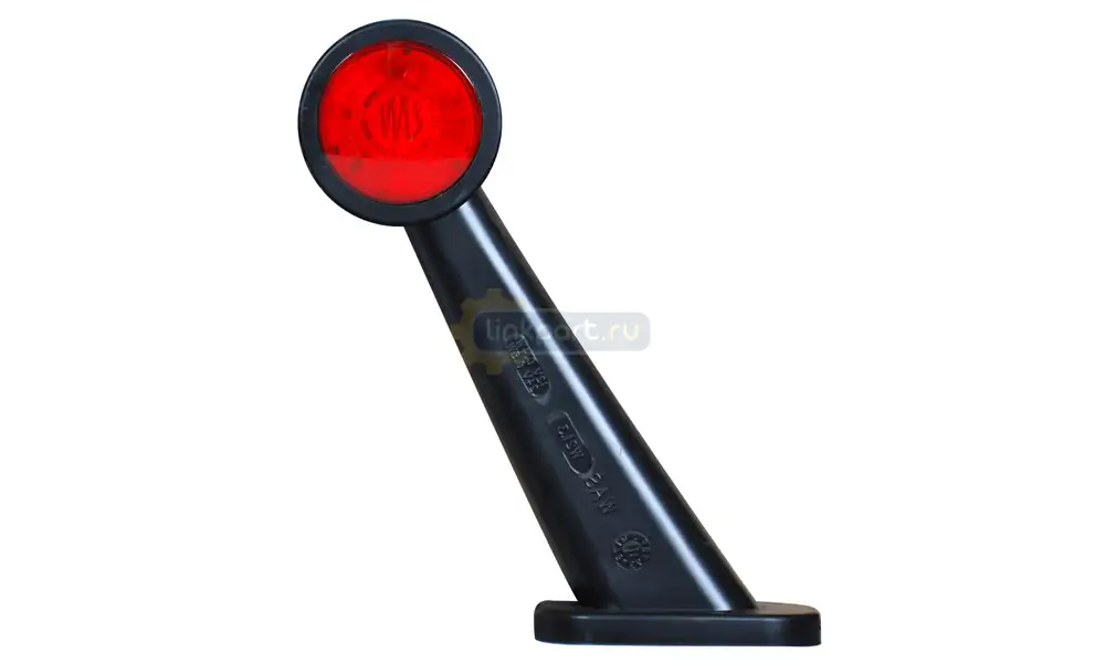 Фонарь габаритный правый (LED рог прямой) 497BCP
